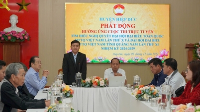 Hiep Duc launched a contest to learn about the resolutions of the congresses of the Fatherland Front at all levels.