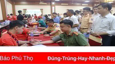 Donating blood - Spreading profound human values