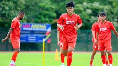 Coach Kim unexpectedly mentioned HAGL star, U.23 Vietnam conquered Southeast Asia with elite personnel