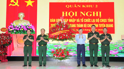 Transfert, fusion et réorganisation du commandement militaire de la province de Tuyen Quang