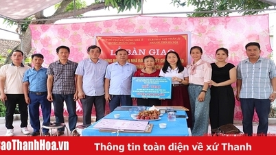 Huyện Hoằng Hóa: Hoàn thành hỗ trợ kinh phí xóa nhà tạm, nhà dột nát cho 214 hộ, đạt 100% kế hoạch