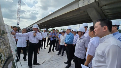 Strive to basically complete and open the entire Ring Road 3 of Ho Chi Minh City in 2025