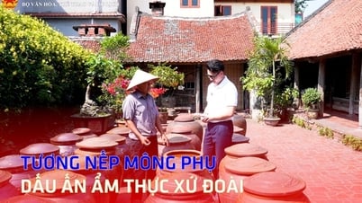 Mong Phu sticky rice sauce - Culinary mark of Doai region