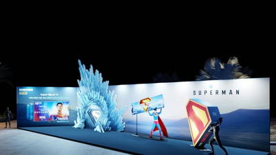 Le téléviseur Samsung AI 98-100-115 pouces supersize coopère avec DC Studios pour promouvoir le blockbuster Superman